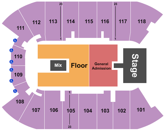 UBC - Doug Mitchell Thunderbird Sports Centre The Beaches Seating Chart