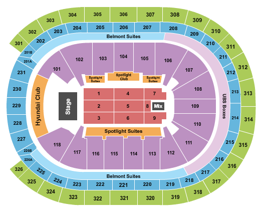UBS Arena Adam Sandler Seating Chart