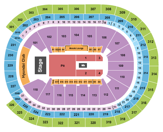 UBS Arena Brand New Seating Chart