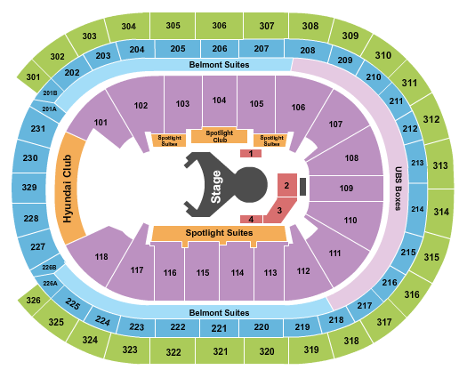 UBS Arena Cirque Ovo Seating Chart