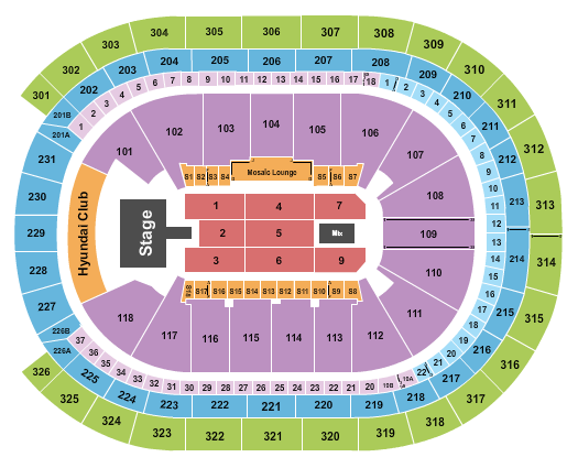 UBS Arena Next Event Seating Chart