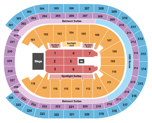 UBS Arena seating chart event tickets center