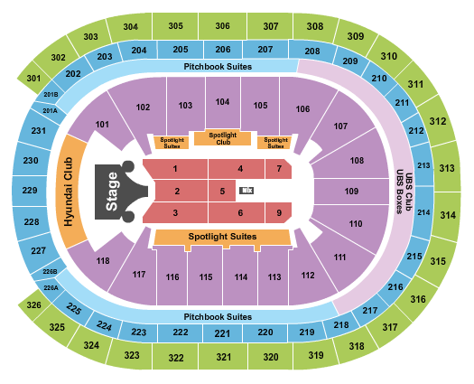 UBS Arena Missy Elliott Seating Chart