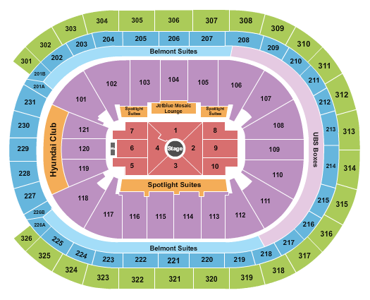 UBS Arena Nate Bargatze Seating Chart