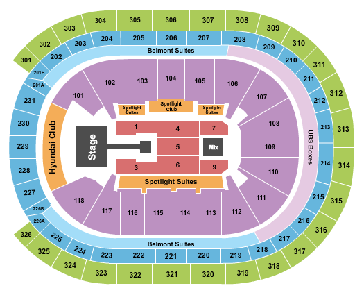 UBS Arena Nicki Minaj Seating Chart