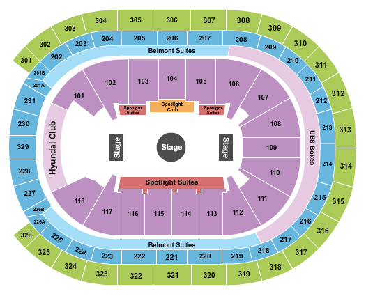 UBS Arena Ringling Bros Seating Chart