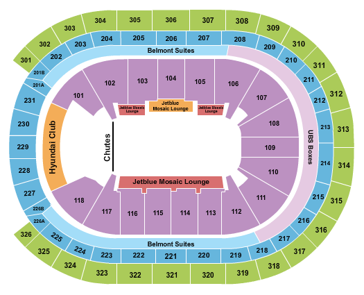 UBS Arena Rodeo Seating Chart