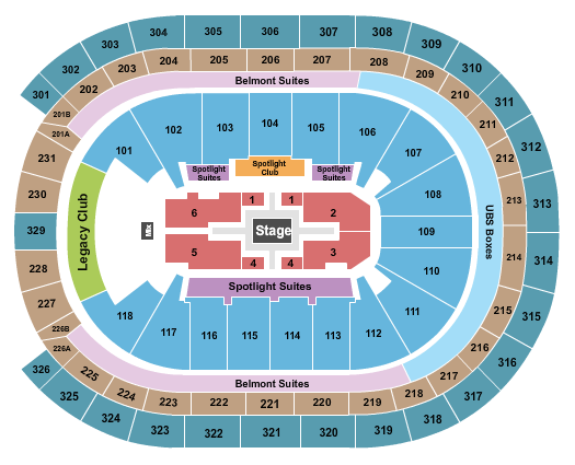 UBS Arena Roger Waters Seating Chart