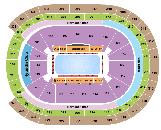 UBS Arena Stars On Ice Seating Chart