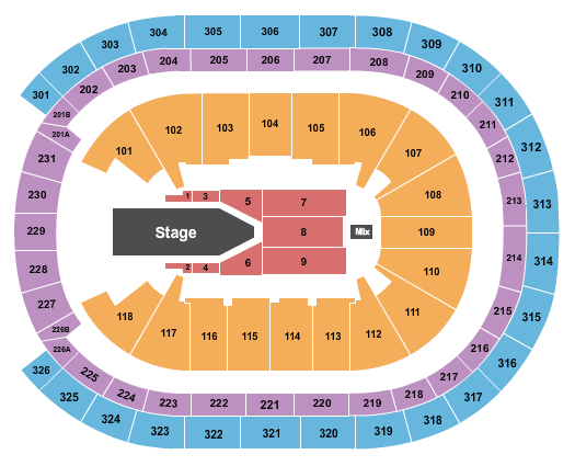 UBS Arena The Weeknd Seating Chart