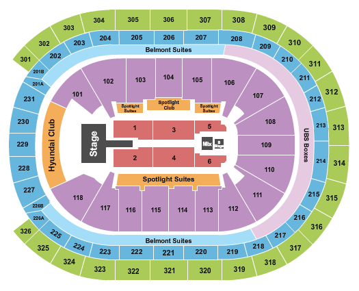 UBS Arena Thomas Rhett Seating Chart