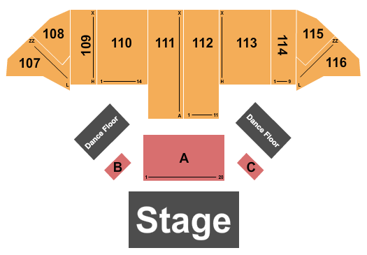 UCI Bren Events Center Big Bad Voodoo Daddy Seating Chart