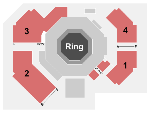 UFC Apex UFC Seating Chart