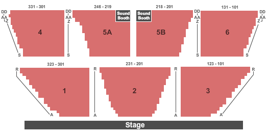 UGA Tifton Campus Conference Center End Stage Seating Chart