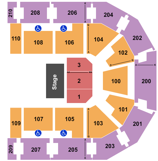 Chesapeake Employers' Insurance Arena Cirque Dreams Seating Chart