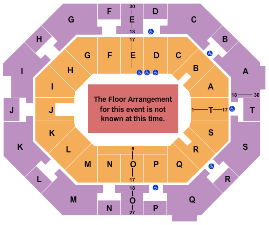 UNO Lakefront Arena Seating Chart
