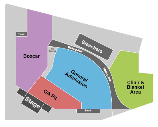 UP District at Festival Field GA/Pit/Boxcar 2 Seating Chart