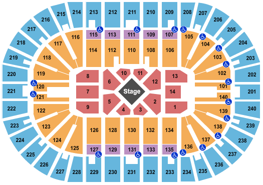 Heritage Bank Center Kevin Hart Seating Chart