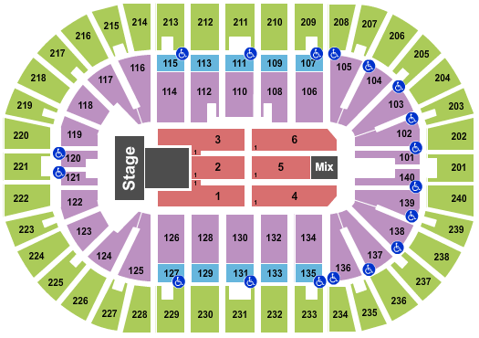 Heritage Bank Center Panic At The Disco Seating Chart