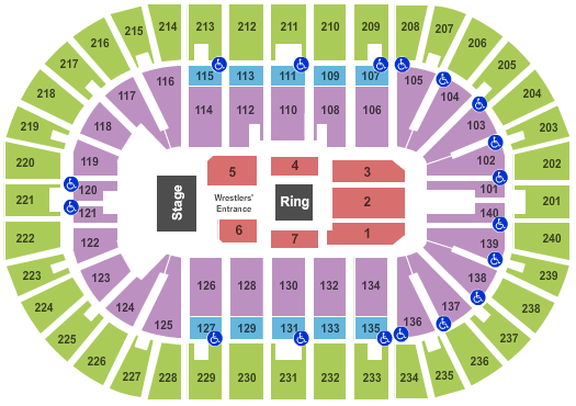 Us Bank Arena Cincinnati Seating Chart With Rows