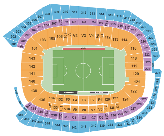 US Bank Stadium Soccer Seating Chart