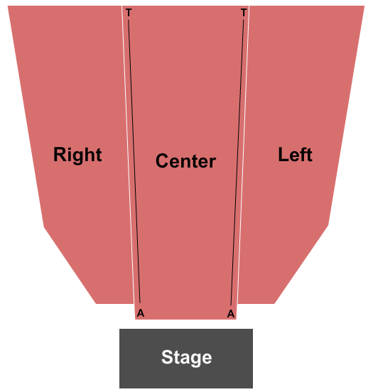 USC Bing Theatre End Stage Seating Chart