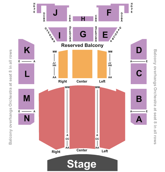 ExploreAsheville.com Arena at Harrah's Cherokee Center Theater Seating Chart