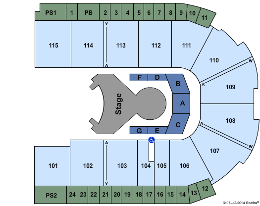 Grossinger Motors Arena Cirque Dralion Seating Chart