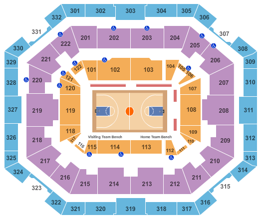 The Yuengling Center Seating Chart - Tampa