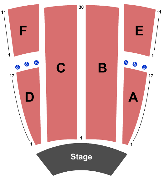 UTEP Magoffin Auditorium Seating Chart