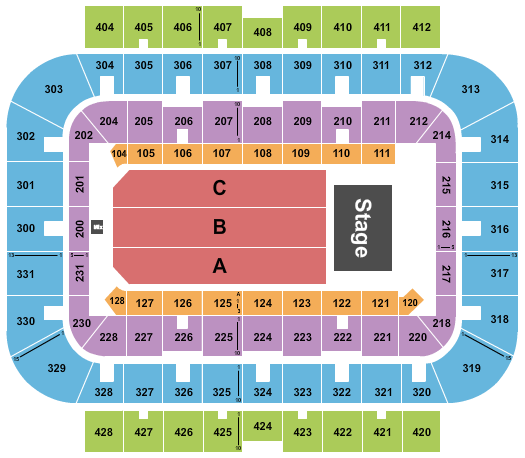 UWM Panther Arena Katt Williams Seating Chart