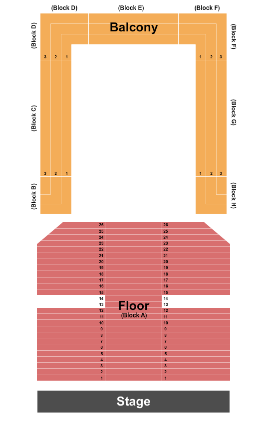 Ulster Hall - Belfast Endstage Seating Chart