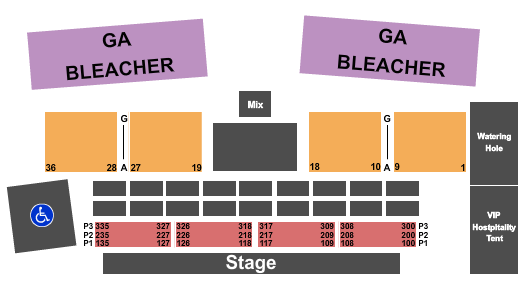 Umatilla County Fair End Stage Seating Chart