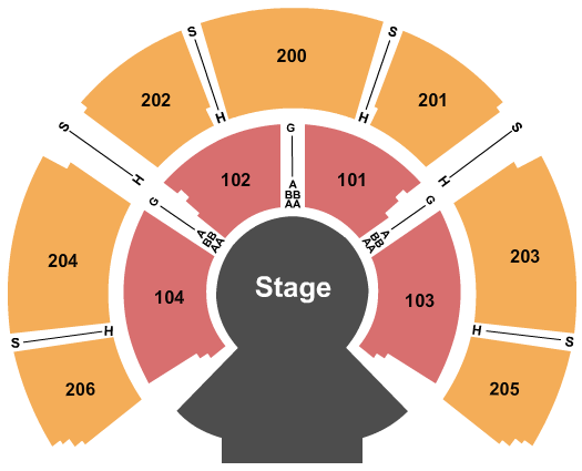 Circuit Of The Americas Concert Seating Chart
