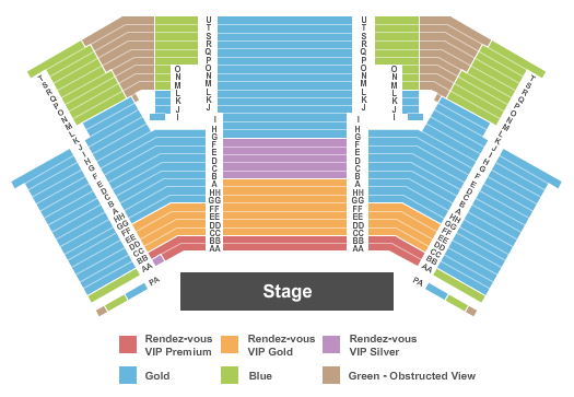 Under The White Big Top - Vancouver Odysseo 2017 Seating Chart