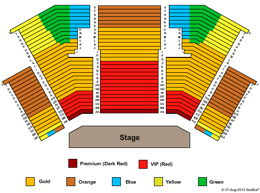 Under the White Big Top - DC Odysseo Seating Chart