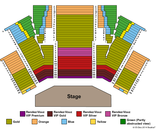 Under The White Big Top - Montreal Cavalia Odysseo Seating Chart