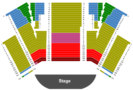 Under The White Big Top - Portland Cavalia - Odysseo Seating Chart