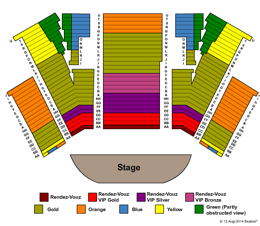Under The White Big Top - Denver Cavalia Odysseo Seating Chart
