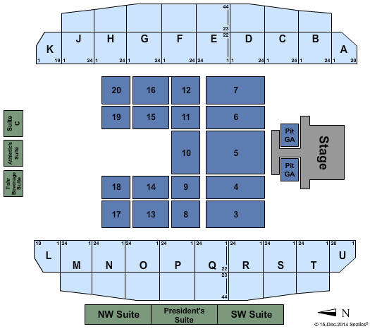 Uni-Dome Jason Aldean Seating Chart