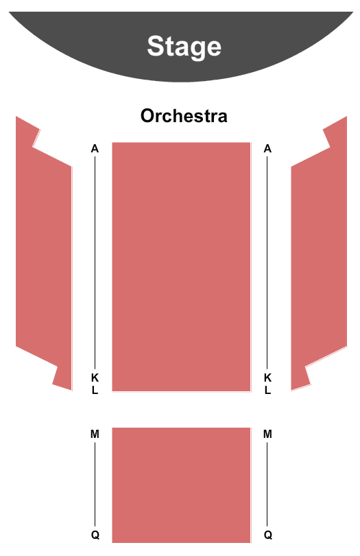 Union Colony Civic Center - Hensel Phelps Theatre End Stage Seating Chart