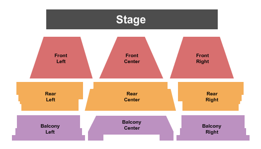 Union High School Theater End Stage Seating Chart