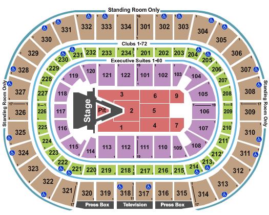 United Center Seating Chart