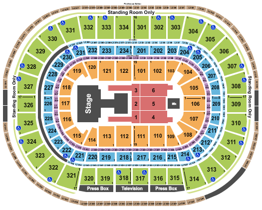 United Center Aespa Seating Chart