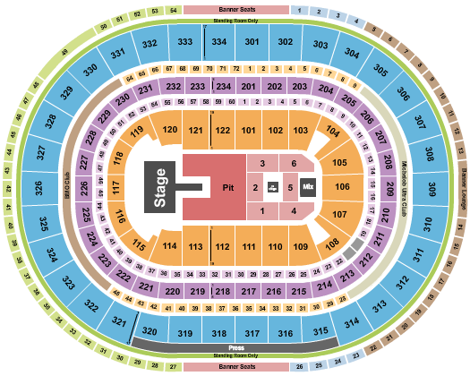 United Center Alex Warren Seating Chart