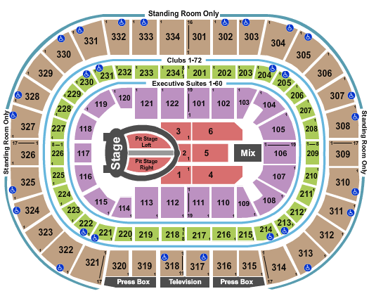 United Center Ariana Grande Seating Chart