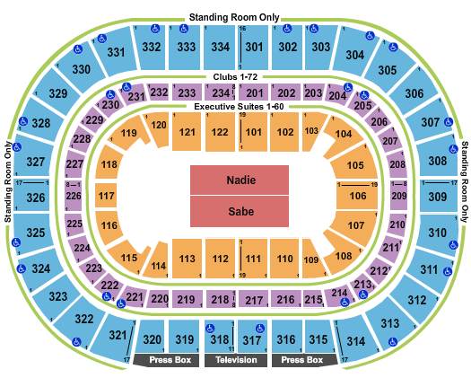 United Center Bad Bunny Seating Chart