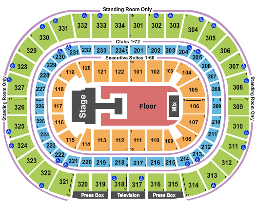 United Center Blackpink Seating Chart