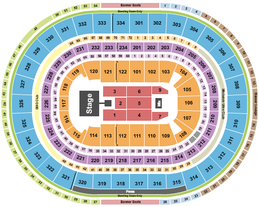 United Center Brandy Seating Chart