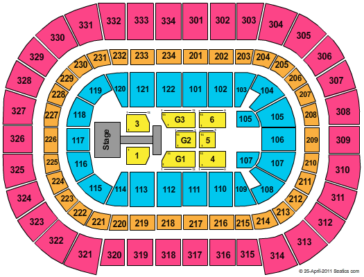 United Center Britney Spears Seating Chart
